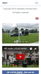 Mobile Screenshot of highlights-showtechnik.de